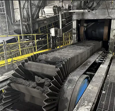 Вълнообразна транспортна лента